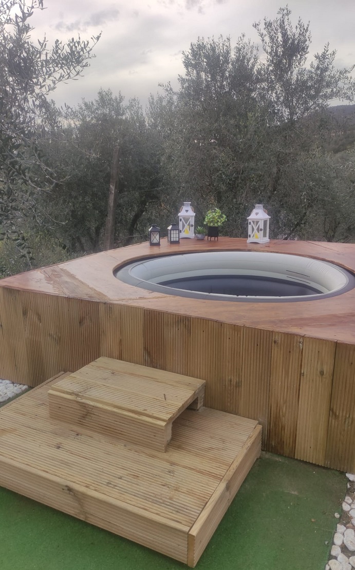 Zona relax idromassaggio