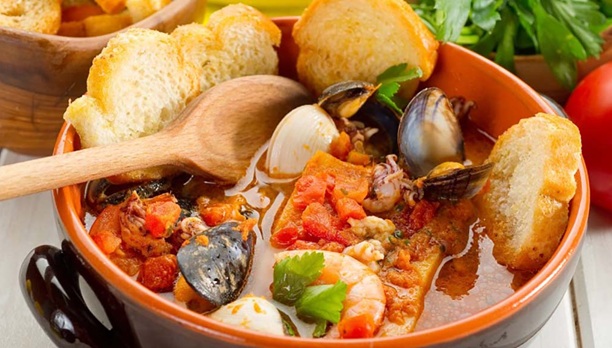 Cacciucco alla viareggina e altri piatti di pesce